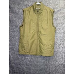SCOTTeVEST RFID Travel Vest Mens Olive Green 26 Pockets Techwear Utility Large